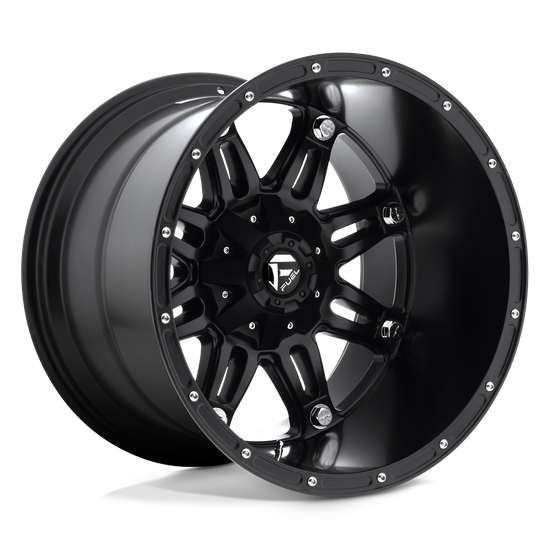 Fuel 1PC D531 HOSTAGE 6X135/6X139.7 20X14 -76 MATTE BLACK