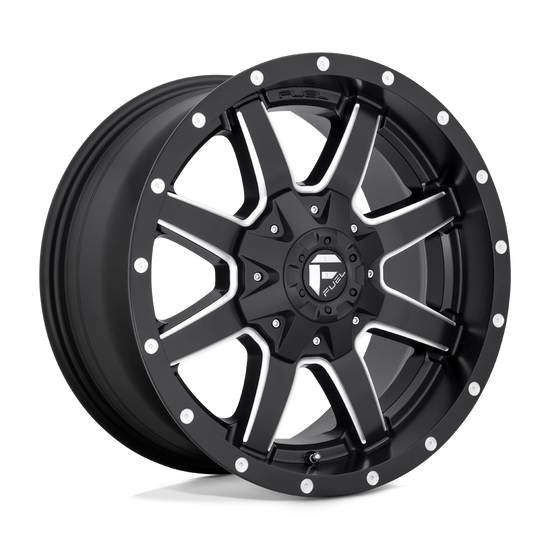 Fuel 1PC D538 MAVERICK 5X114.3/5X120 17X8.5 +32 MATTE BLACK MILLED