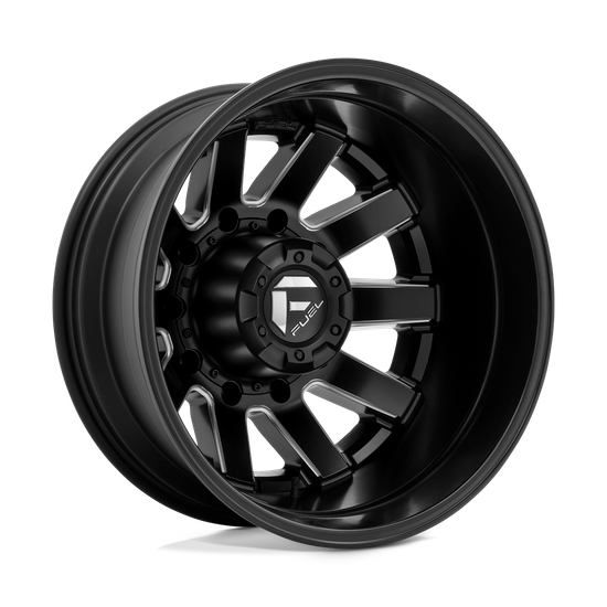 Fuel 1PC D538 MAVERICK 8X170 22X8.25 -201 MATTE BLACK MILLED