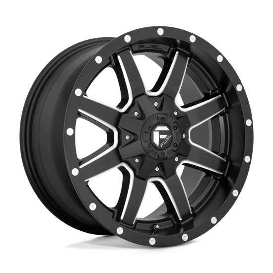Fuel 1PC D538 MAVERICK 8X165.1 24X10 +20 MATTE BLACK MILLED