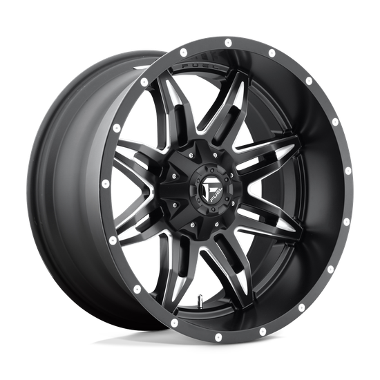 Fuel 1PC D567 LETHAL 5X114.3/5X127 18X9 -12 MATTE BLACK MILLED