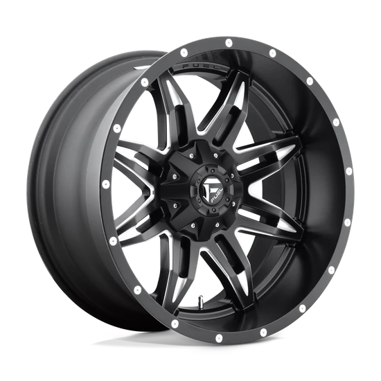 Fuel 1PC D567 LETHAL 5X139.7/5X150 20X10 -24 MATTE BLACK MILLED
