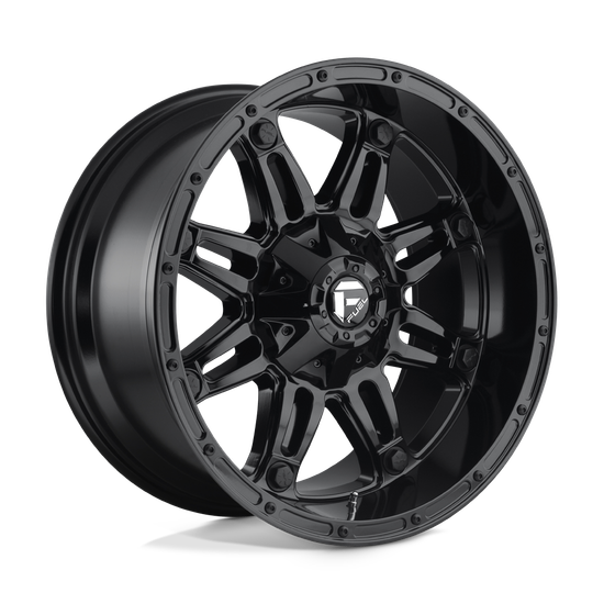 Fuel 1PC D625 HOSTAGE 6X135/6X139.7 20X12 -44 GLOSS BLACK