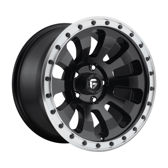 Fuel 1PC D629 TACTIC 5X127 20X9 +1 MATTE BLACK MACHINED RING