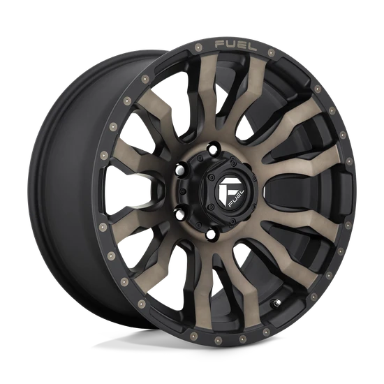Fuel 1PC D674 BLITZ 6X139.7 16X8 +1 MATTE BLACK DOUBLE DARK TINT