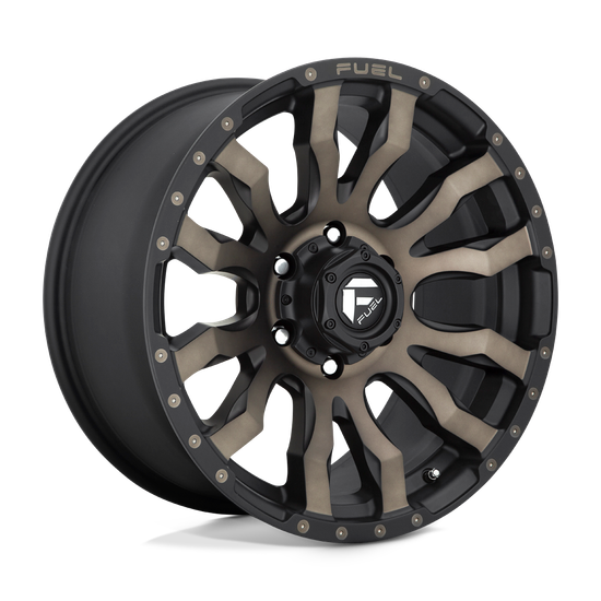 Fuel 1PC D674 BLITZ 5X150 18X9 +20 MATTE BLACK DOUBLE DARK TINT