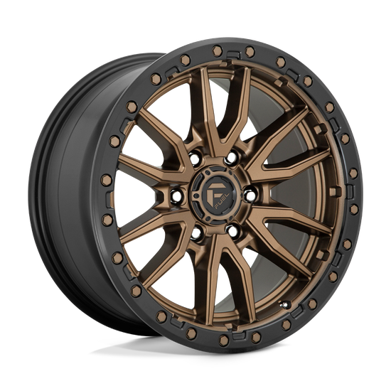 Fuel 1PC D681 REBEL 6X135 18X9 +1 MATTE BRONZE BLACK BEAD RING