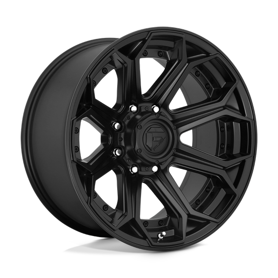 Fuel 1PC D706 SIEGE 8X170 20X10 -18 MATTE BLACK