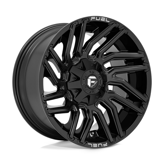 Fuel 1PC D776 TYPHOON 6X135/6X139.7 20X10 -18 GLOSS BLACK
