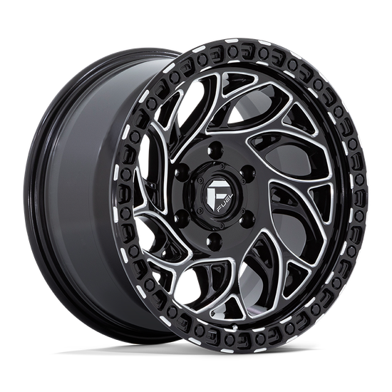 Fuel 1PC D840 RUNNER OR 5X150 20X9 +1 GLOSS BLACK MILLED