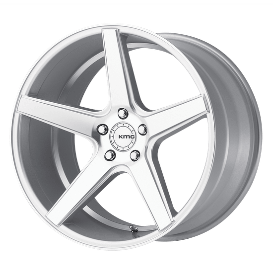 KMC KM685 DISTRICT 5X114.3 20X8.5 +28 SILVER MACHINED