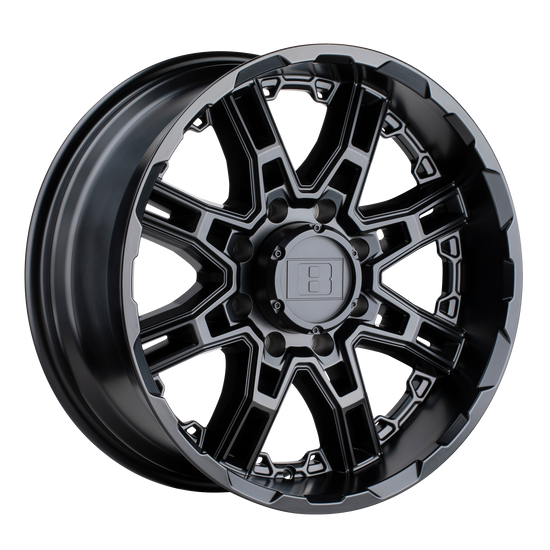 Level 8 SLINGSHOT 8X165.1 20X10 -23 MATTE BLACK