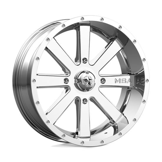 MSA Offroad Wheels M34 FLASH 4X137 18X7 +0 CHROME