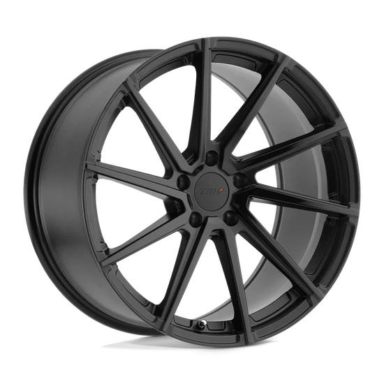 TSW WATKINS 5X112 18X8.5 +42 DOUBLE BLACK - MATTE BLACK W/ GLOSS BLACK FACE