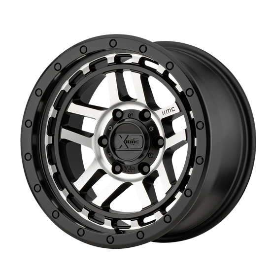 XD XD140 RECON 5X127 17X8.5 +18 SATIN BLACK MACHINED