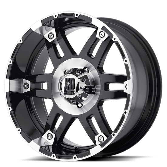 XD XD797 SPY 6X135 17X8 +18 GLOSS BLACK MACHINED