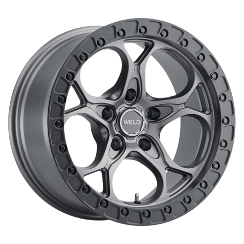 WELD Off-Road Ledge 6x139.7 18x9 +20 Satin Gunmetal / Satin Black