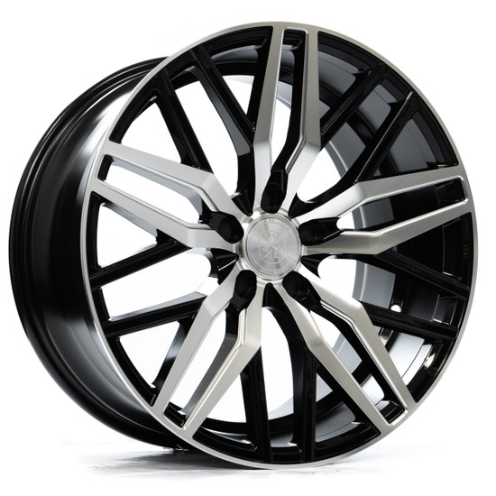 Axe EX30 5x120 19X8.5+35 BLACK AND POLISHED FACE