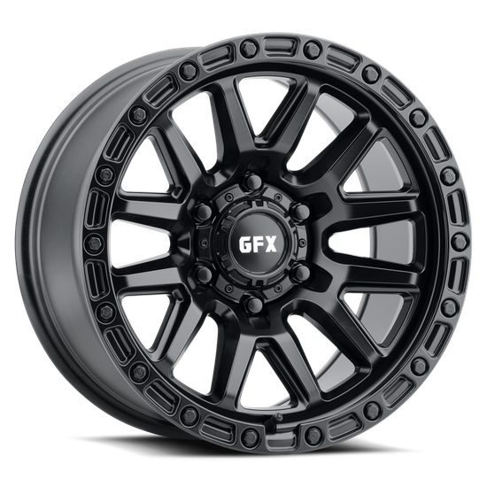 G-FX TR-26 6x135 20x9+12 Matte Black