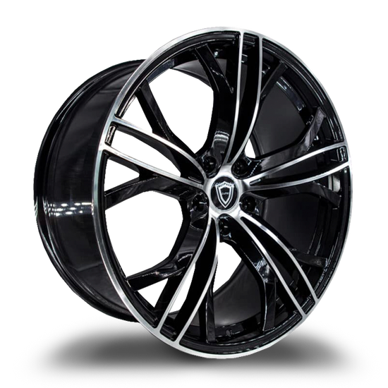 CAPRI LUXURY C5189 5x112 22x10.5+38 POLISH/BLACK