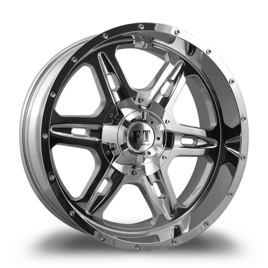 FULL THROTTLE FT6054 5x127/5x139.7 17x9-12 CHROME