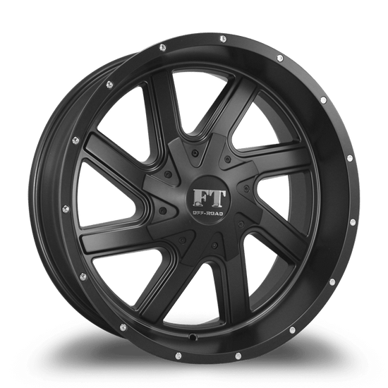 FULL THROTTLE FT1 6x120/139.7 17x9+0 SATIN BLACK