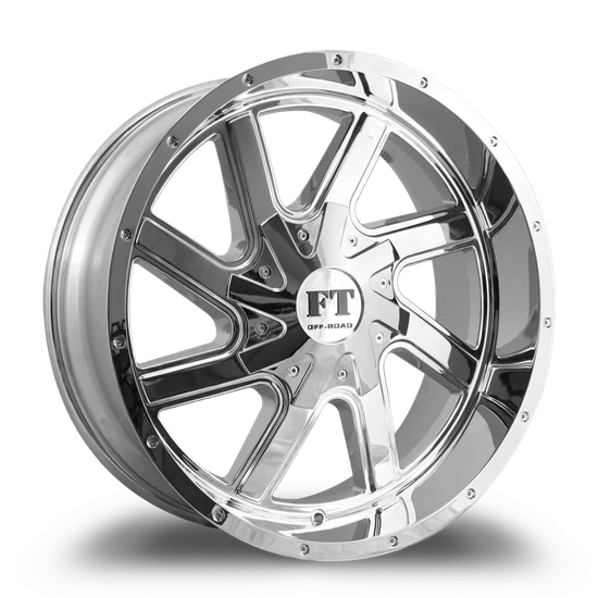 FULL THROTTLE FT1 6x135/6x139.7 22x12-44 CHROME