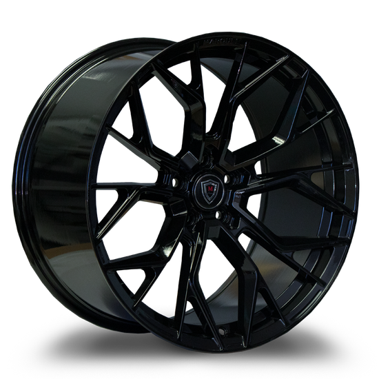 MARQUEE WHEELS M1004 5x112 20x10.5+40 GLOSS BLACK