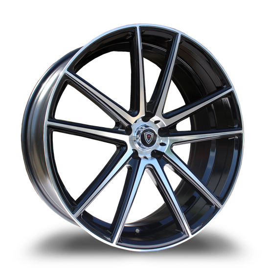 MARQUEE WHEELS M3197 5x114.3 20x8.5+35 BLACK / MACHINED
