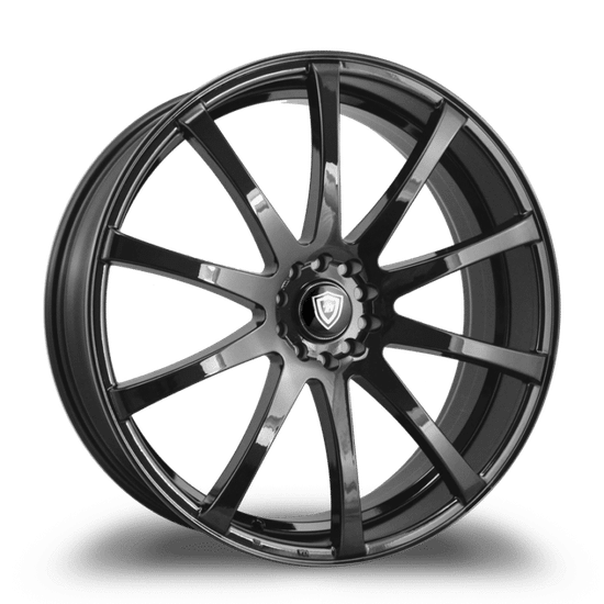WHITE DIAMOND W3196 5x114.3/5x120 22x8+35 GLOSS BLACK