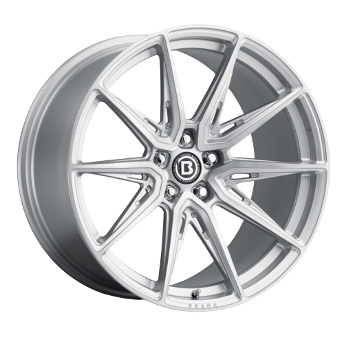 Brada Wheels CX2 5x112 20x10 +45 Brushed Hyper Silver