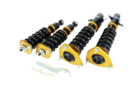 ISC Basic Coilover Kit Street Sport With Triple S Upgraded Coilover Springs For 1996-1996 Mitsubishi Evo 4 ISC-M006B-S-TS