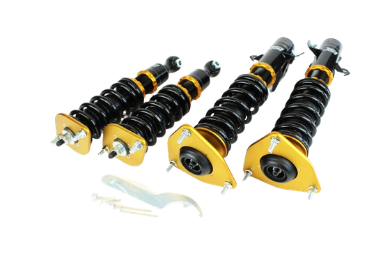 ISC Basic Coilover Kit Street Sport With Triple S Upgraded Coilover Springs For 2003-2008 Acura TSX ISC-A001B-S-TS