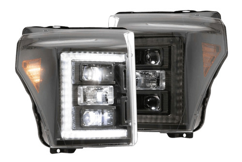 Morimoto MM XB HYBRID Headlights: SUPERDUTY (11-16) LF553
