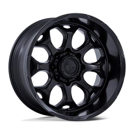 Fuel 1PC FC862 SCEPTER 6X135 20x10 -18 BLACKOUT