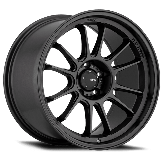 Konig Hypergram 5x112 17x8+45 Matte Black