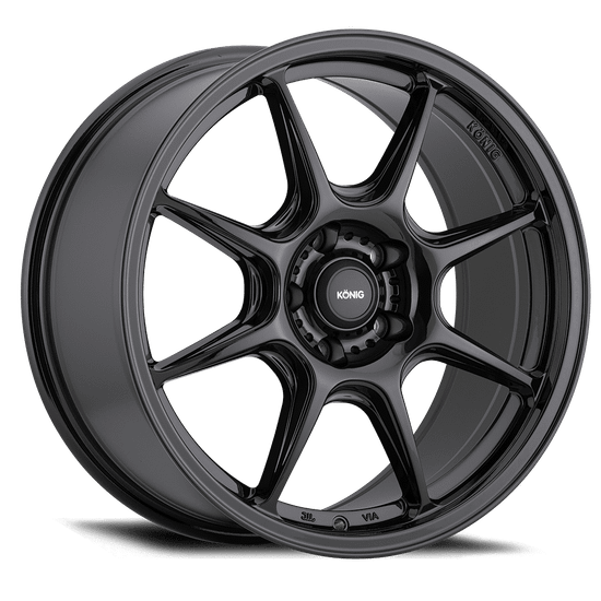 Konig Lockout 5x114.3 18x9.5+35 Gloss Black