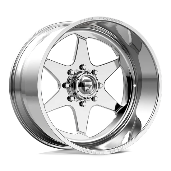 Fuel Forged FF115 5X127 20X9 +0 GLOSS BLACK MILLED