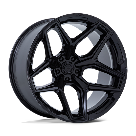 Fuel 1PC FLUX 6X139.7 22X12 -44 GLOSS BLACK