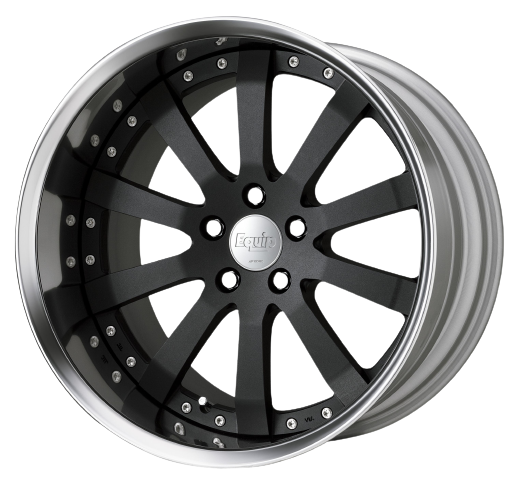 Work Equip E10 5x120 20x9.5+10 r disk Black Anodized