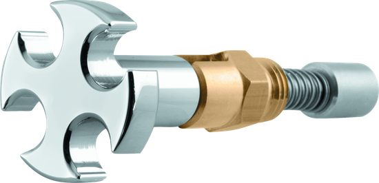 Bikers Choice S&S B E G Chrome Cross Enrichener With Chrome Cross Knob - 482767 Photo - Primary