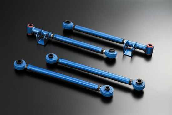 Cusco Lateral link Kit-Rear Front Side adj. Pillowball ends WRX GD - 666 474 LA Photo - Primary