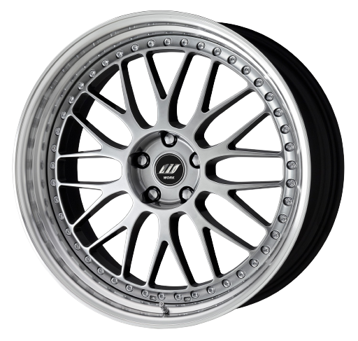 Work Zistance W10m 5x100 19x10+14 S Disk Crystal Silver