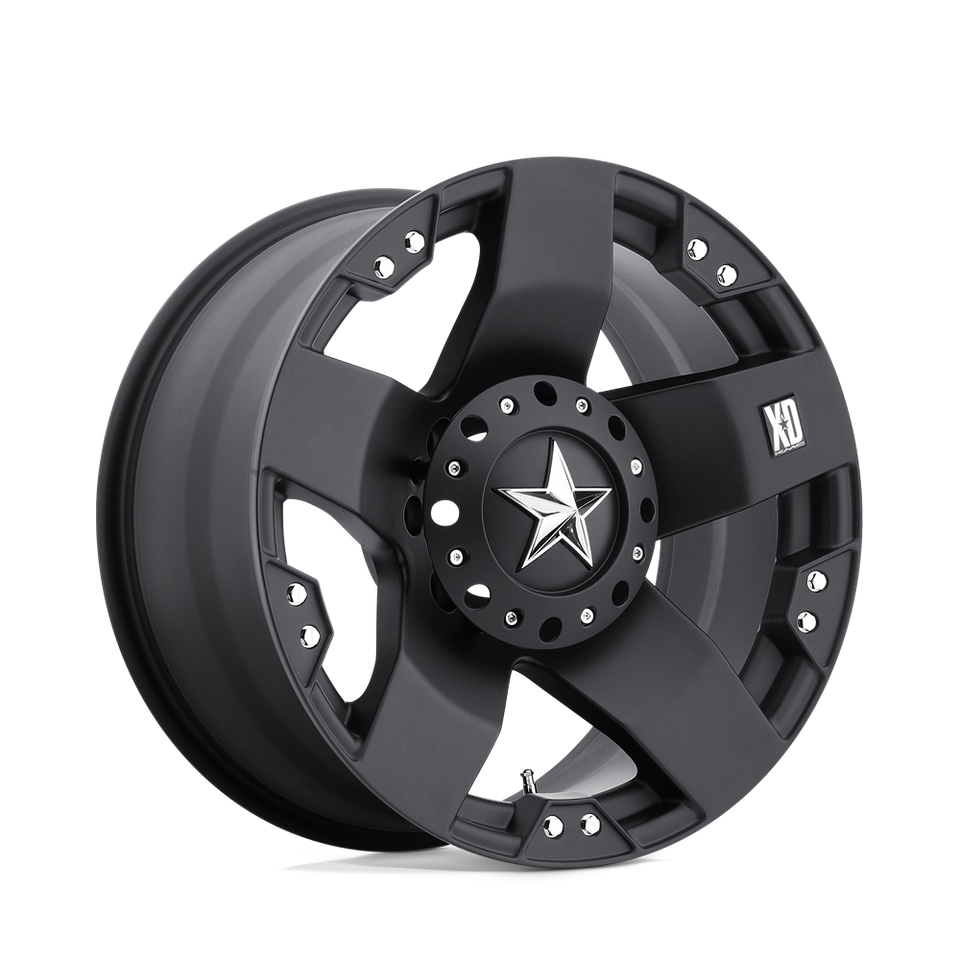 XD XD775 ROCKSTAR 5X115/5X120 22X9.5 +12 MATTE BLACK Threepieceus