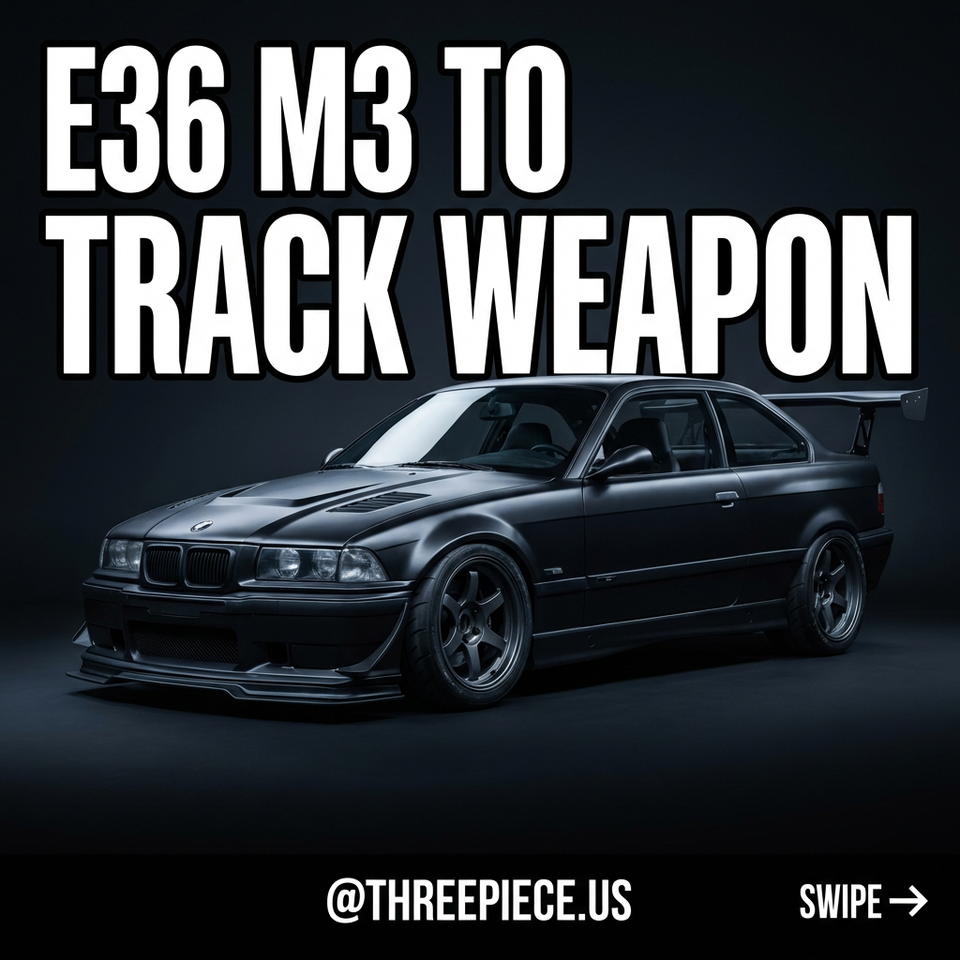 BMW E36 M3 Build Guide: S52 Track Weapon Setup for $12K