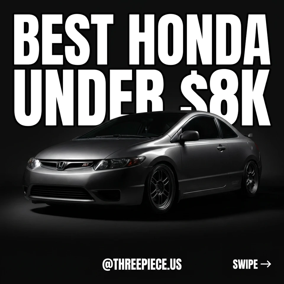 Best Honda Under $8K: 3 Models That Actually Last
