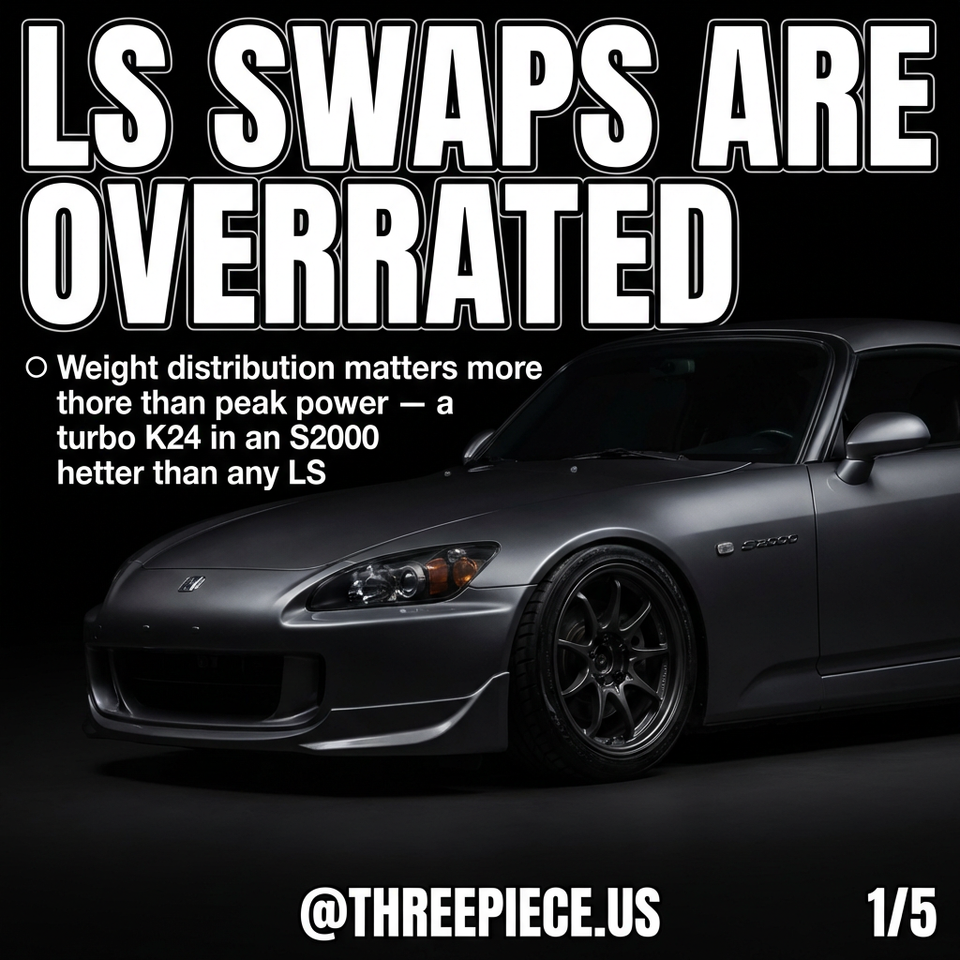 LS Swaps Are Overrated: When Turbo Four Cylinders Win for Handling