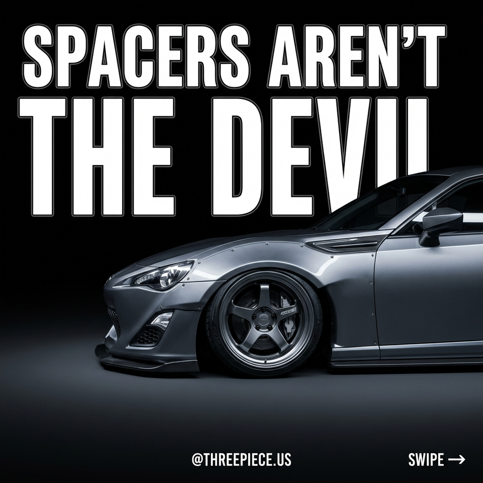 15mm Wheel Spacers Fix More Problems Than They Cause - Here's Why