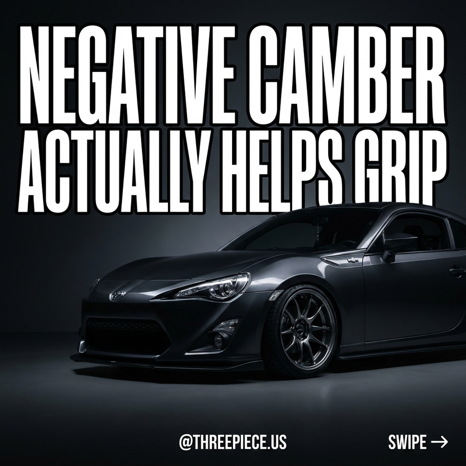 Camber Explained: How Negative Camber Actually Improves Grip