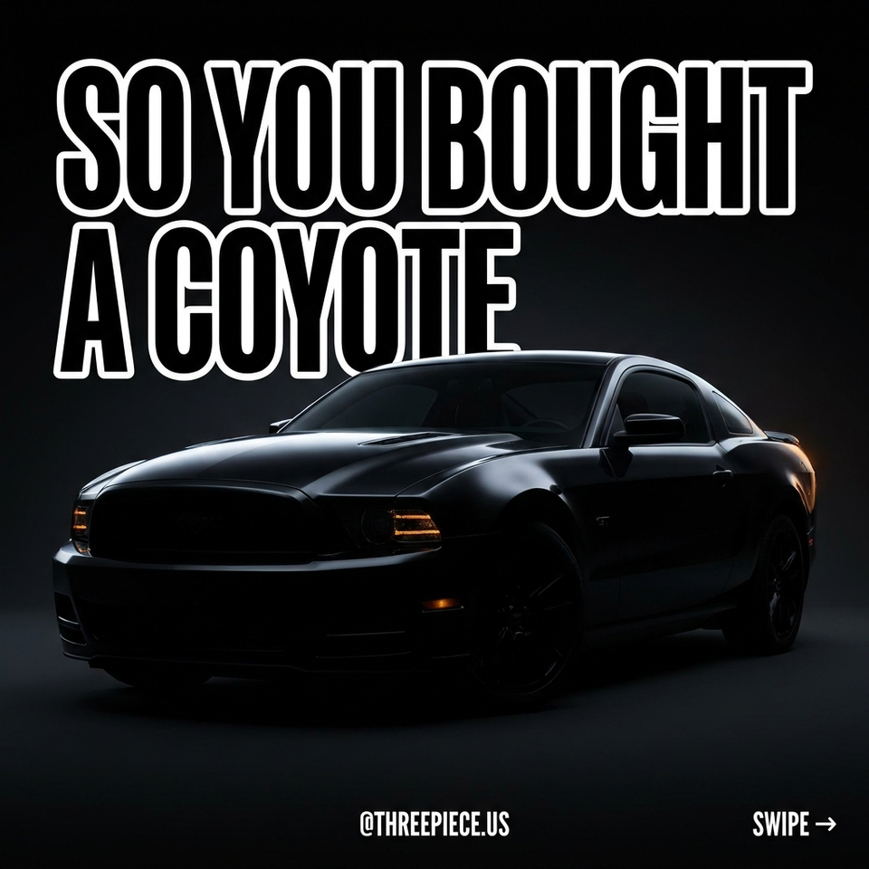 S197 Mustang GT Build Guide: Gen1 Coyote in the Right Order